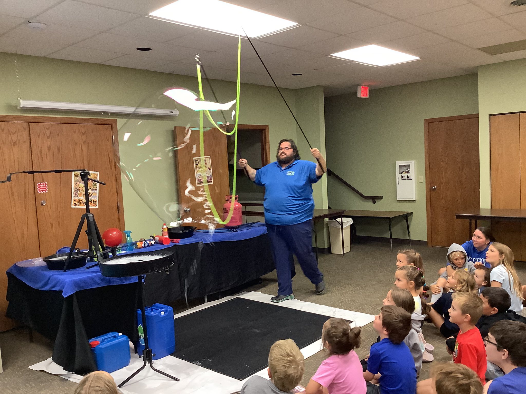 Bubble Fun at Summer Reading Program
